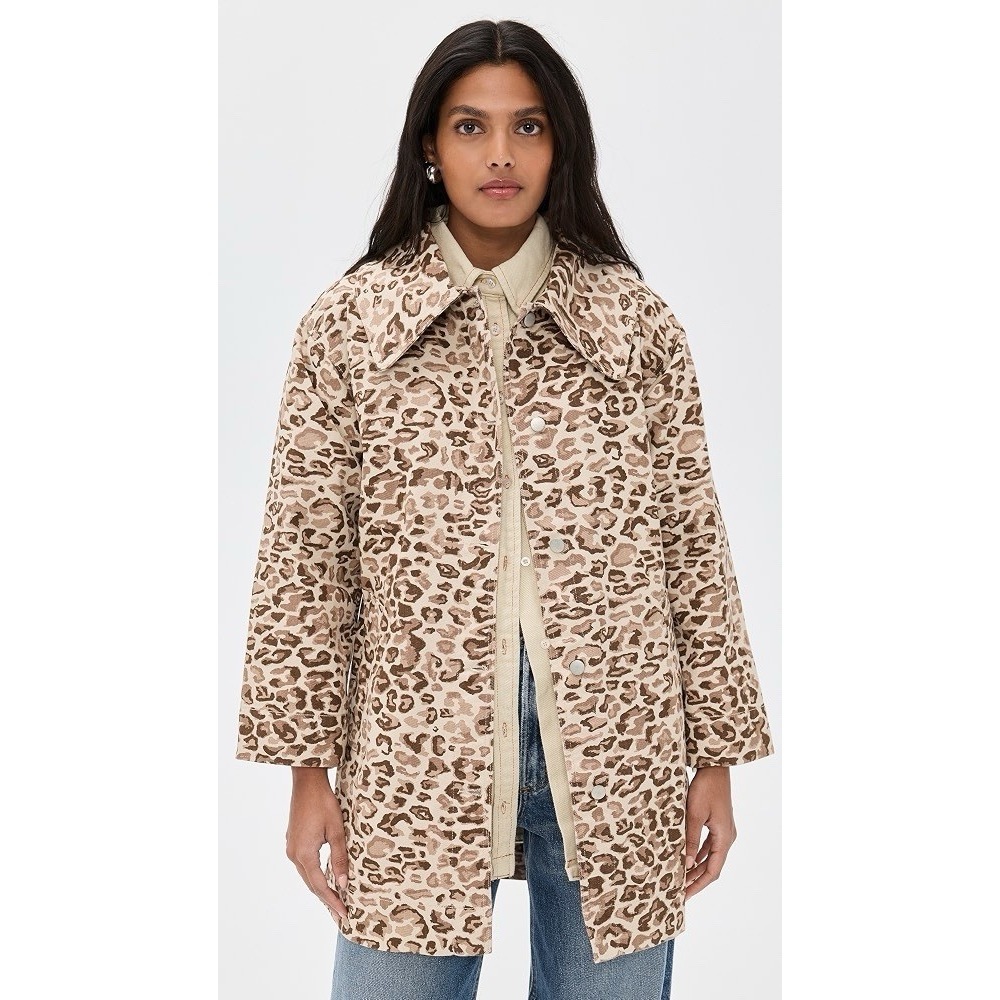 NWT The Tiny Big Sister Animal Print Jacket Size 46 XL